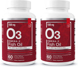 Essential Elements Omega-3 Fish Oil 1500mg front view