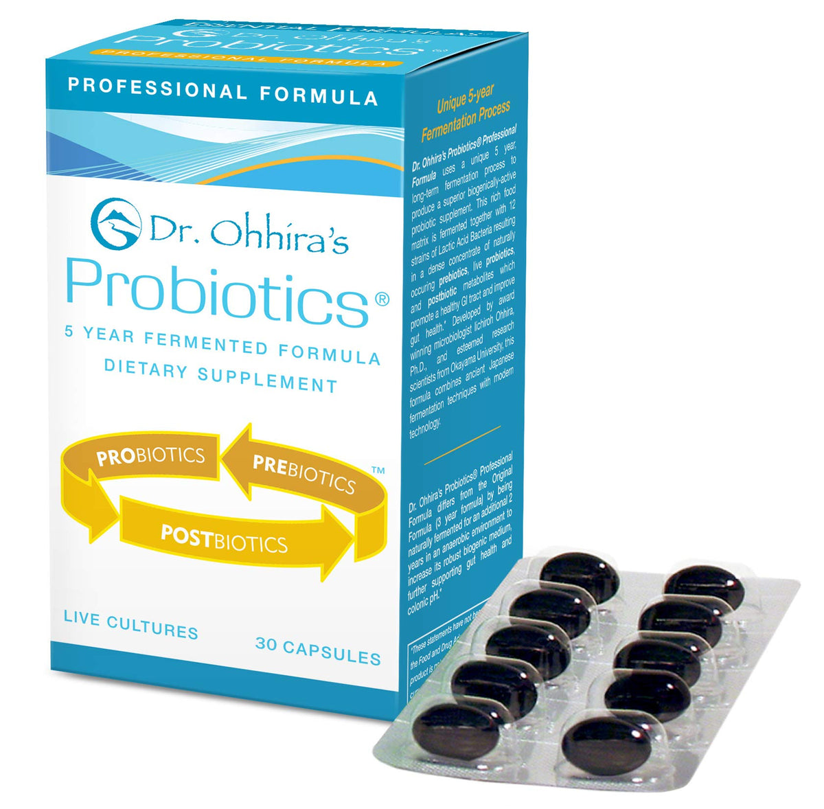 Essential Formulas Probiotic Capsules front view