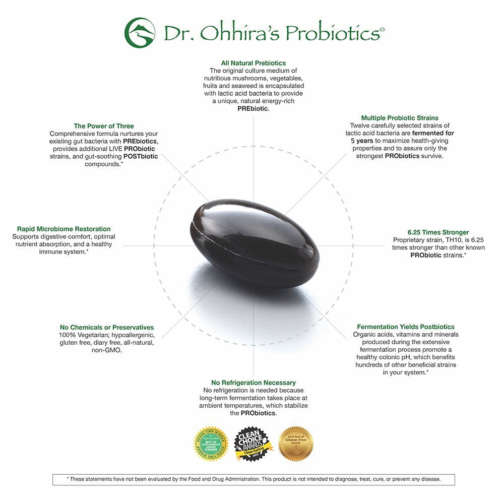 Essential Formulas Probiotic Capsules opened bottle with capsules