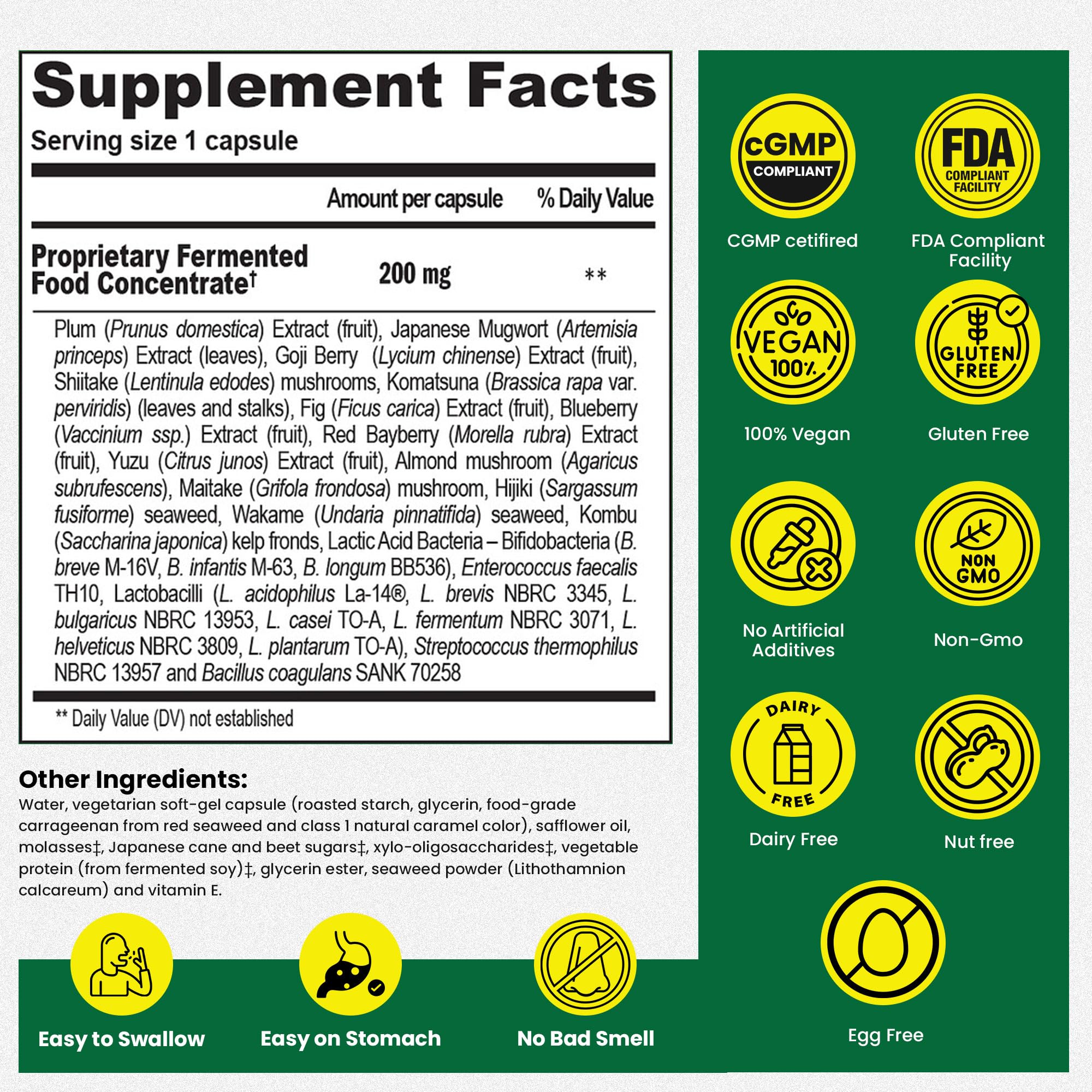 Essential Formulas Probiotics Softgels showing the softgel texture