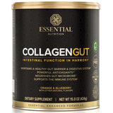 Essential Nutrition Collagen Supplement 490g front view with orange and blueberry flavour