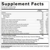 Essential Nutrition Collagen Supplement 490g packaging side view