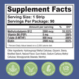 Essential Source B12 Sublingual Strips in lifestyle setting