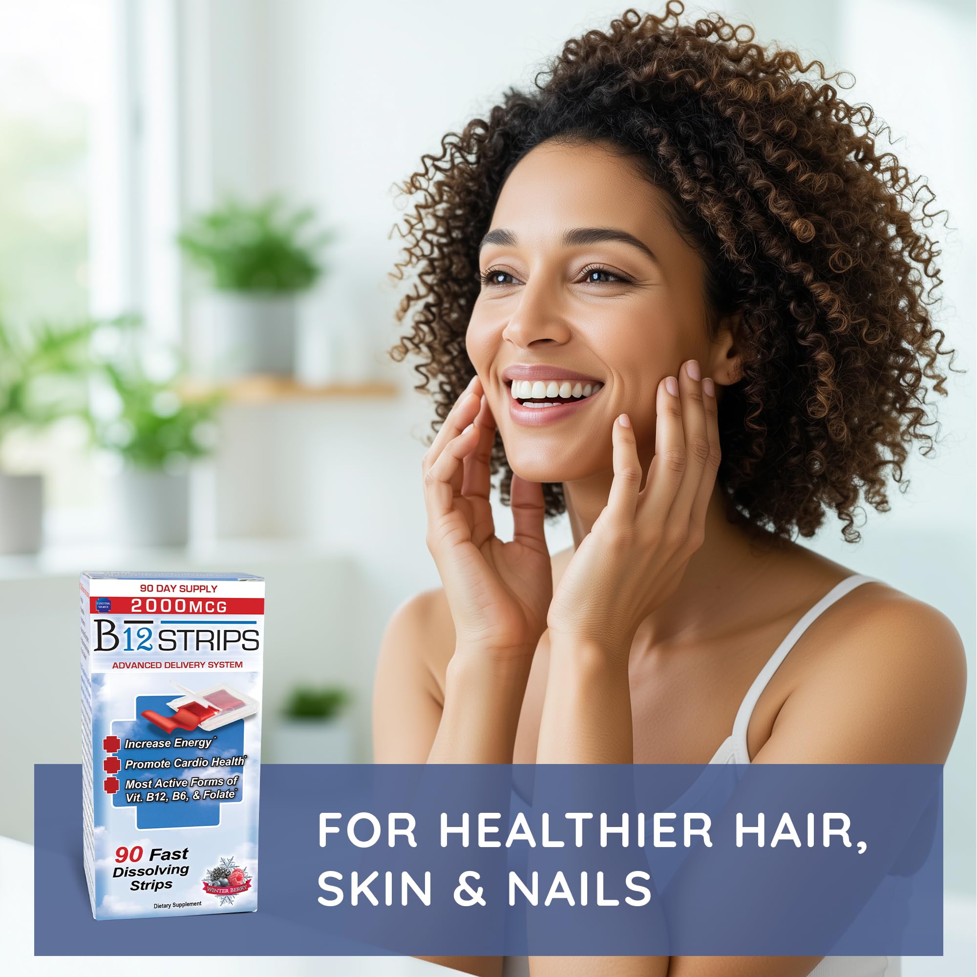 Essential Source B12 Sublingual Strips side view