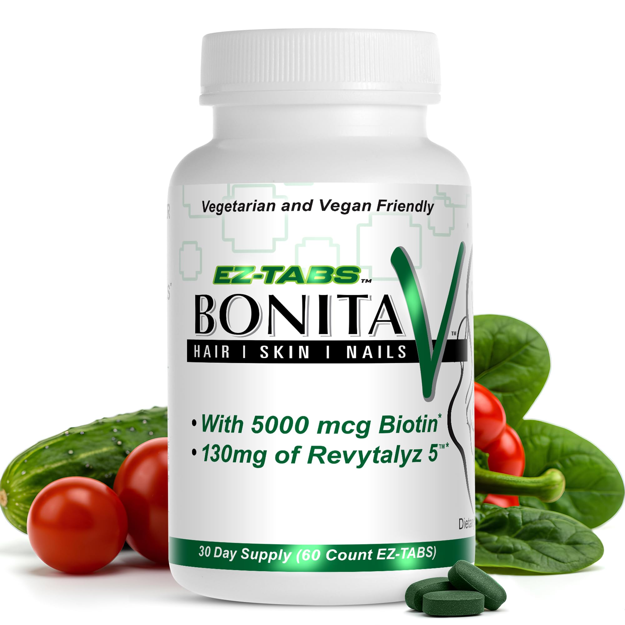 Essential Source Biotin 5000 mcg Hair Growth Formula front view