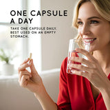 Essential Source Daily Probiotic Supplement 30 Capsules bottle on table