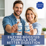 Essential Source Multi-Enzymes 50g packaging dimensions on table