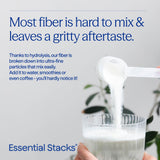 Essential Stacks Prebiotic Fiber Powder 210g nutritional information