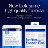 Essential Stacks Prebiotic Fiber Powder 210g packaging