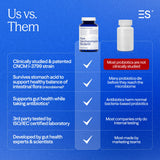 Essential Stacks Saccharomyces Boulardii Probiotics capsule close-up