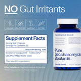 Essential Stacks Saccharomyces Boulardii Probiotics with travel accessories