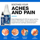Essentially Based Magnesium Oil Spray 1129g back view