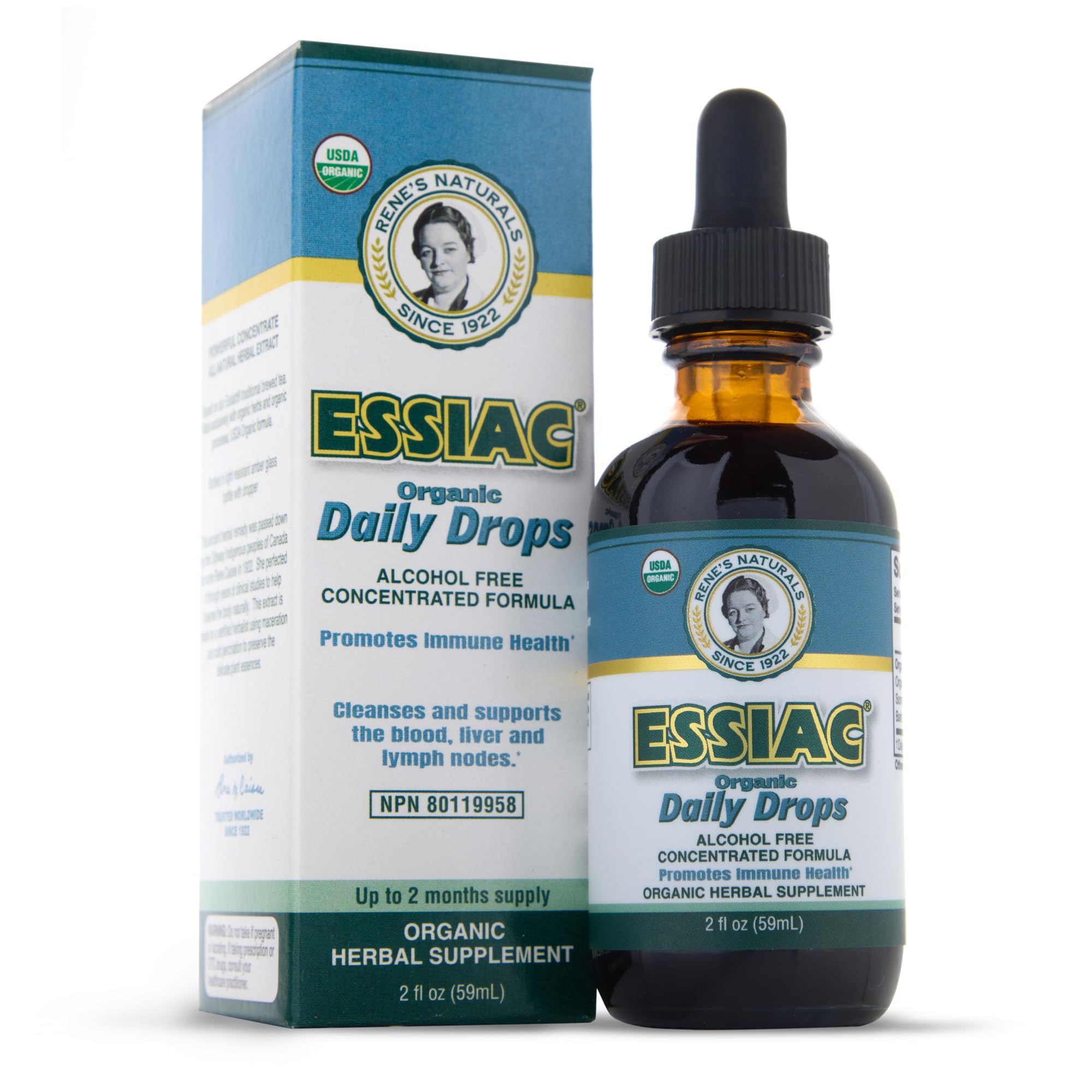 Essiac Daily Drops 2 fl oz bottle front view