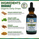 Essiac Daily Drops 2 fl oz bottle side view