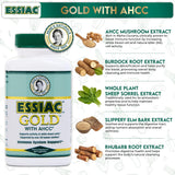 Essiac Herbal Supplement with AHCC 70g side view