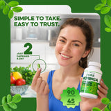 ESSNTLWELLNESS Moringa Powder Capsules opened bottle