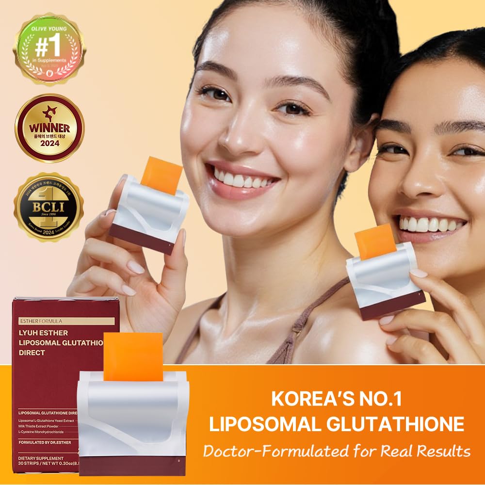 ESTHER FORMULA Antioxidant Support Oral Dispersible Film in hand