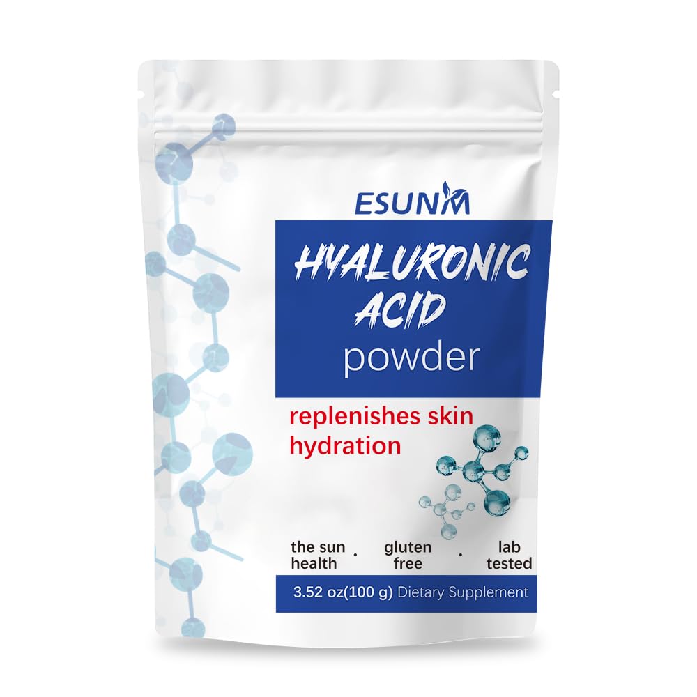 ESUNM Hyaluronic Acid Powder 100g front view
