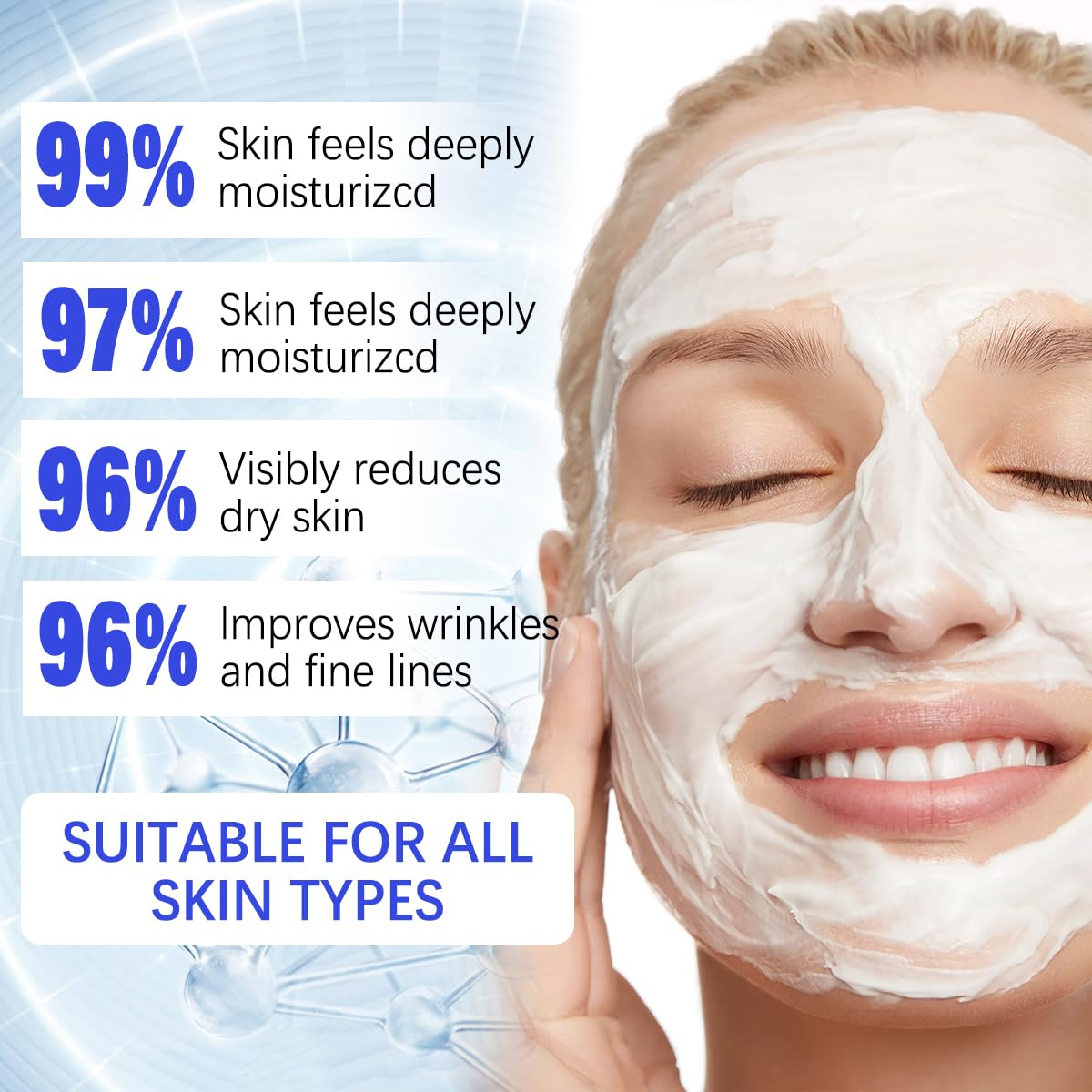 ESUNM Hyaluronic Acid Powder mixed with serum