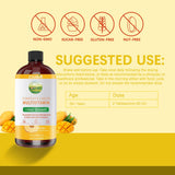 ESUNM Women's Liquid Multivitamin Peach Mango ingredients list