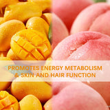 ESUNM Women's Liquid Multivitamin Peach Mango with smoothie