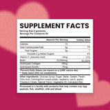 esverco Biotin Collagen Gummies on a wooden table