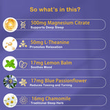 esverco Magnesium Citrate Gummies 500mg close-up of gummies