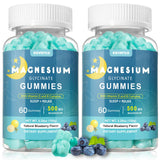 esverco Magnesium Glycinate Gummies 500mg bottle front view