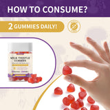 esverco Milk Thistle Gummies with fresh herbs
