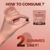 esverco Mushroom Gummies 4000mg on a wooden table