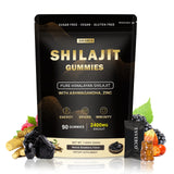 esverco Shilajit Gummies bottle front view with 90 gummies