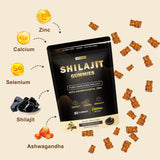 esverco Shilajit Gummies close-up of gummies