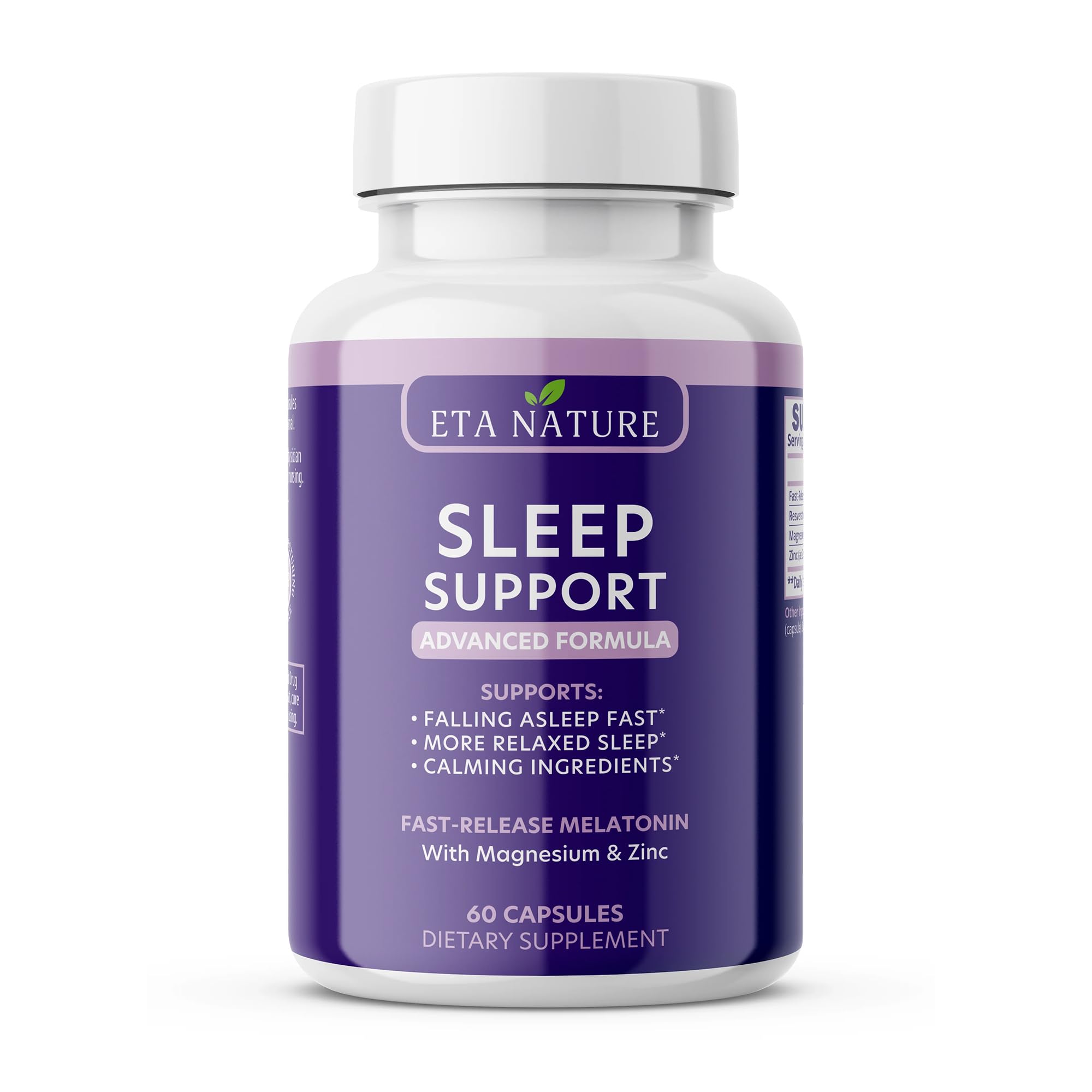 ETANATURE Sleep Supplement 30 capsules front view