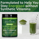 ETANATURE Super Greens Powder 499g ingredients list