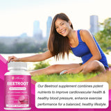 etheray Beet Root Powder Capsules 1300mg packaging details