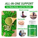 etheray Moringa Capsules bottle with label