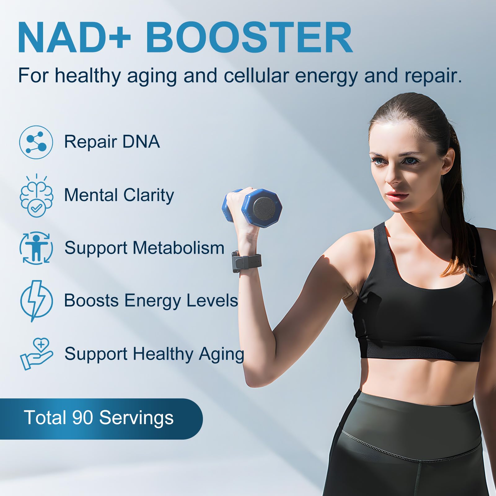 ETOVO NAD+ Resveratrol Supplement capsule close-up