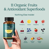 Etta Vita Arjuna Supplement bottle side view showing capsule details