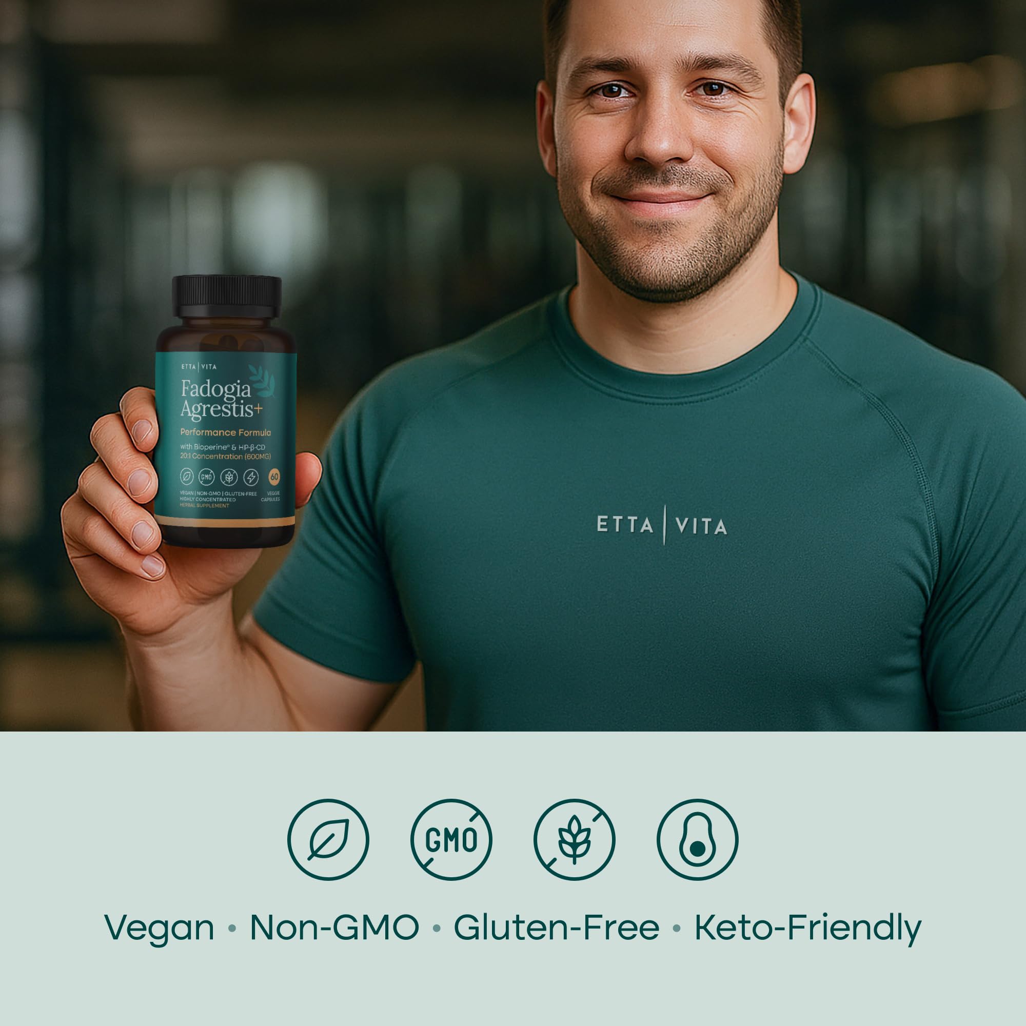 Etta Vita Fadogia Agrestis Supplement packaging details