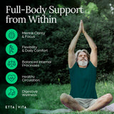 Etta Vita Lumbrokinase Enzyme Supplement 40mg with measuring spoon