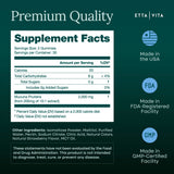 Etta Vita Mucuna Pruriens Gummies on a kitchen counter