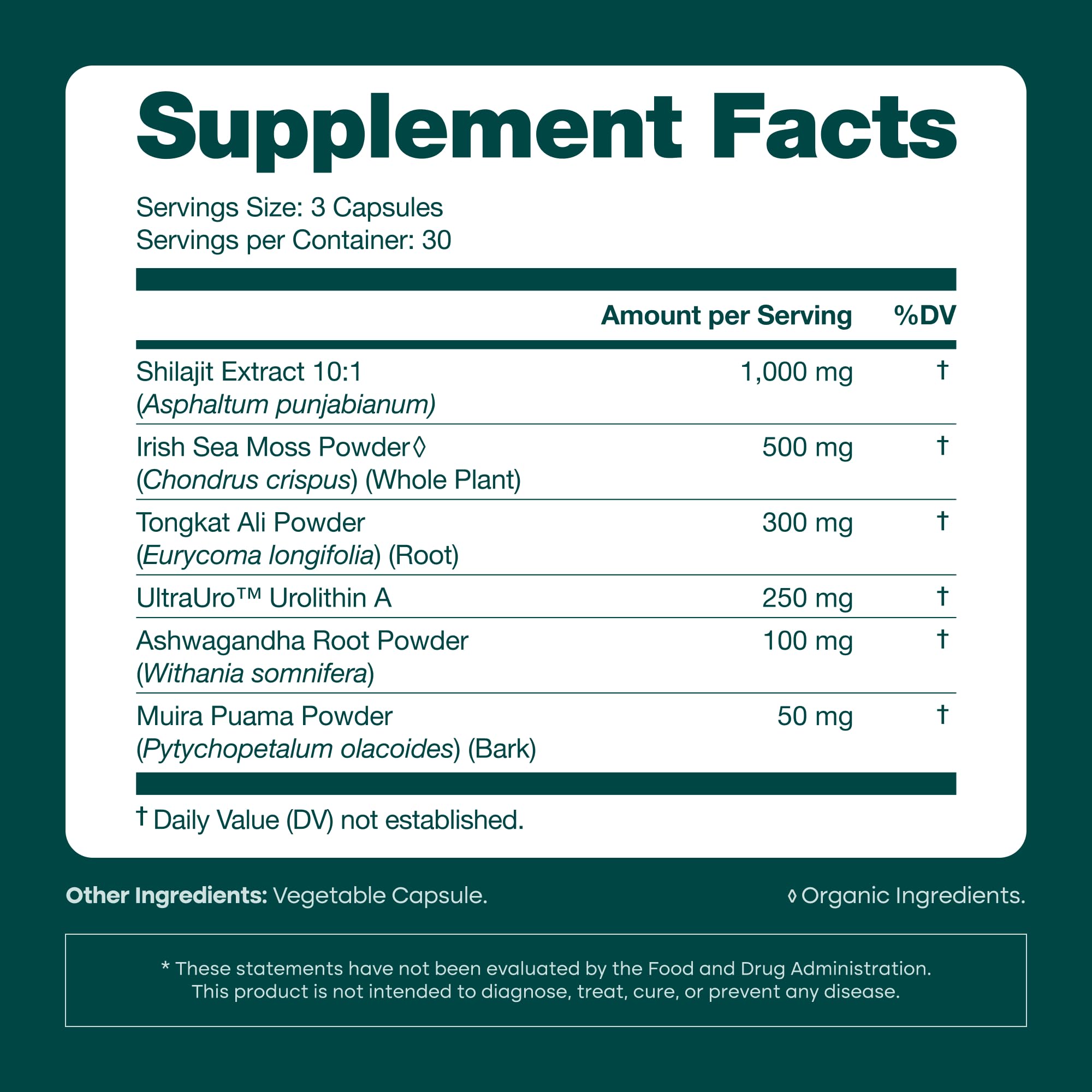 Etta Vita Noni Supplement displayed with other herbal supplements