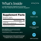 Etta Vita Triphala Supplement 90 capsules side view