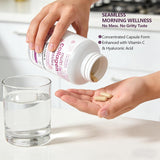 ETUIH Collagen Peptide Capsules open bottle with capsules
