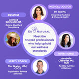 Eu Natural Black Cohosh Supplement capsule in hand