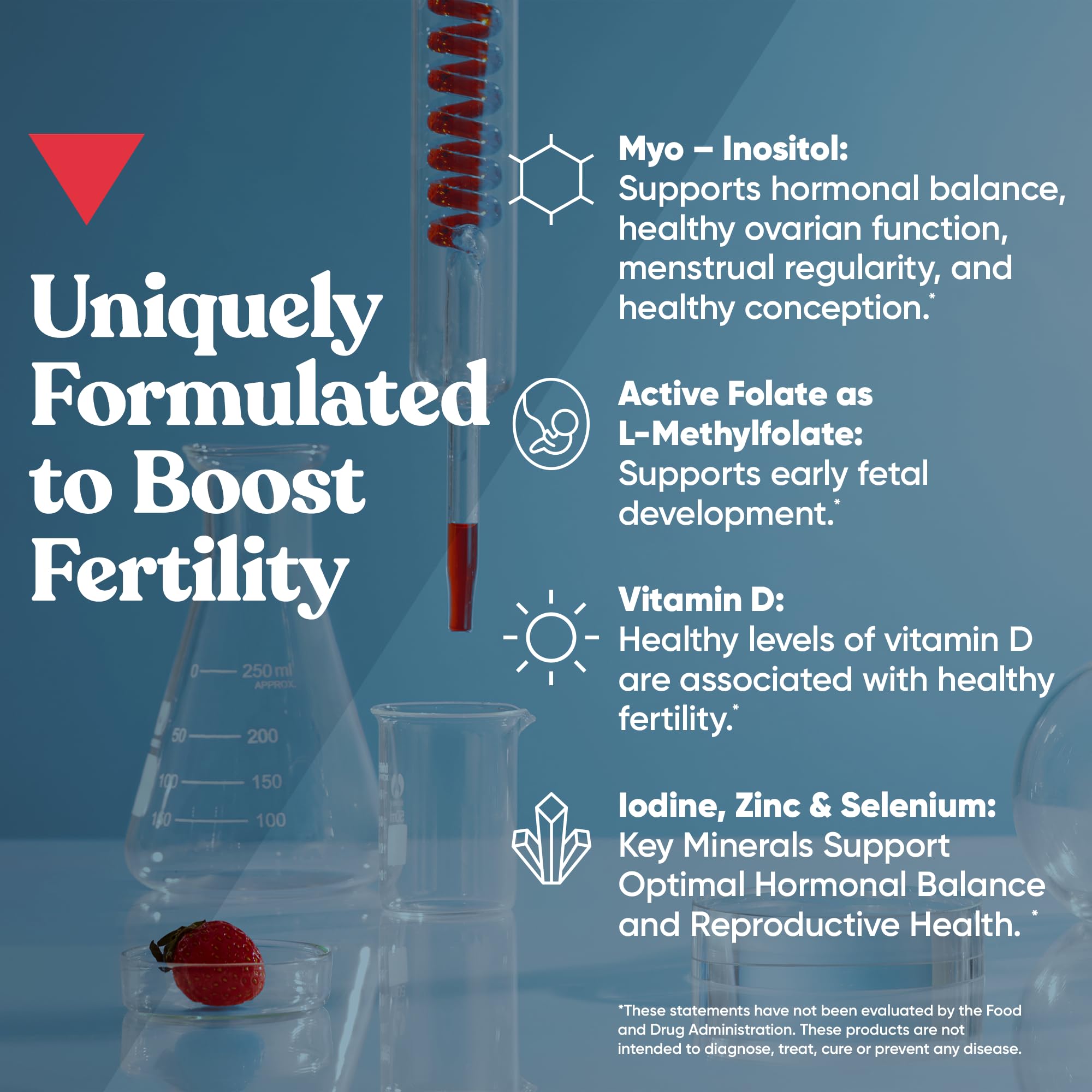 Eu Natural Conception for Her Fertility Gummies ingredients list