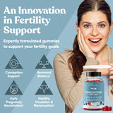 Eu Natural Conception for Her Fertility Gummies packaging