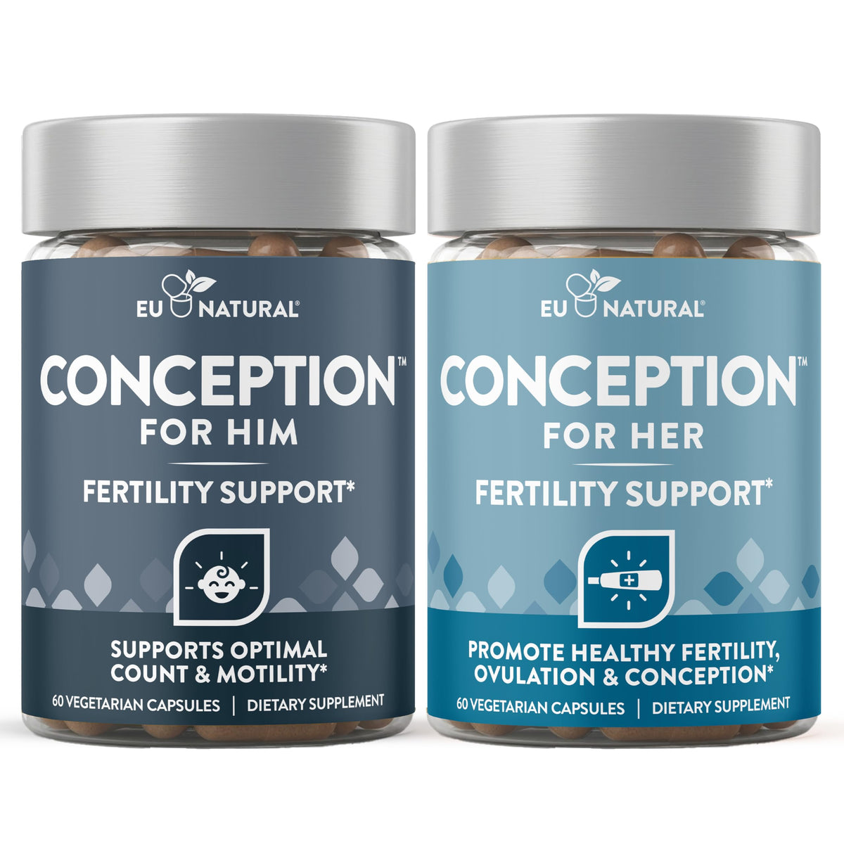 Eu Natural Fertility Support Bundle front view