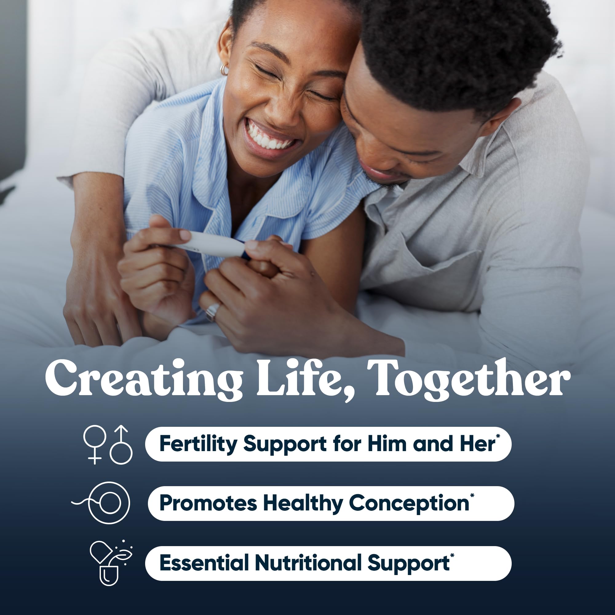 Eu Natural Fertility Support Bundle side view