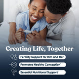 Eu Natural Fertility Support Bundle side view